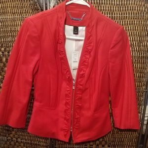 NEW Detailed Red Blazer